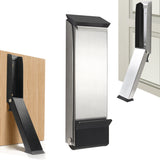Pedal Kick Down Stop Seldhesive Holder No Drilg Door Stoppers Stainless Steel Anti-Slip Doorstop