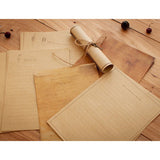 12 Pcs Vintage Kraft European Style for Writing Letter Paper Stationery, Number 3