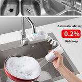 Hose with Faucet Extension Tubes Kitchen Sink Mixer Sprayer Head Filtered Replaceable Water Tap