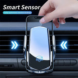 30W Wireless Charger Automatic Magnetic Air Vent Phone Holder Stand for iPhone 15 14 13 Xiaomi Samsung Fast Car Charging