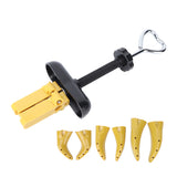 Shoe Tree Firm Wear-Resistant Shoe Stretcher Alloy ABS Professional Powerful Flexible with Support Sheet for Shoe Shop for Home