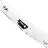 51139801573 Perlindungan UV lampu depan tahan gores Bezel pas ABS Chrome untuk dekorasi mobil