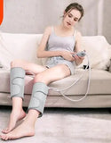 Air wave air pressure leg Kneading hot compress foot massager rehabilitation physiotherapy device for the elderly