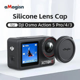 Silicone Cap Lens Case Accessories For DJI Osmo Action5 Pro