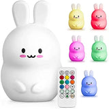 LED rabbit night light, children's defibrillator light