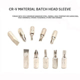 1Set 41-In-1 Screwdriver Set Eleven-Character Vanadium Steel Ratchet Dual-Purpose Screwdriver Set Chrome Vanadium Steel