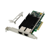 10GbE Ethernet Server Network Card X540T2 Dual RJ45 Port PCIe x8 Converged
