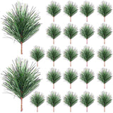 Christmas Plant Decoration for Festive Home Decor and Holiday Events 24Pcs Creative Pine Branches Artificial