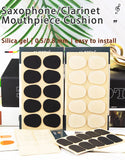 10pcs Sax Mouthpiece Patches Cushions Alto Cushion Pads for Alto/Tenor Saxophone Head