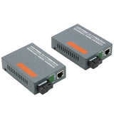 HTB-GS-03AB 5KM 20KM Fiber Single Mode Media Converters 10/100/1000mbps Stable Transmission Bilateral Ventilation