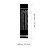 Heavy Duty Professional Darts Mat with Throw Checkouts, Points, and Ring Protector for Dart Game