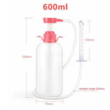 Vaginal Gynecological Irrigator Private Part Woman Washer Female Care Clean Yin Backyard Cleaner Portable Household