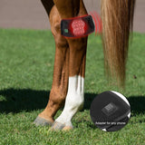 Built in battery equine hood wrap led boots infrared light therapy pads for horse hoof