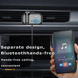 PD18W Fast Charger Car MP3 Player Bluetooth Headset FM Modulator Transmitter Wireless FM Radio Hands-free Car Kit