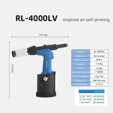 Pneumatic Industrial Self-Priming Core-Pulg Rivet Gun Stainless Steel Automatic Riveting Too.4 3.2 4.0 4.8 6.4mm