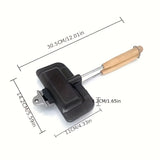 1pc Toast Griddle, Sandwich Mold Griddle, Mini Double Sided Frying Pan, Breakfast Pot, Sandwich Baking Pan