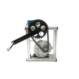 100W 12V Phone Charging Hand Crank Generator Micro Pedal GeneratorEUnyny