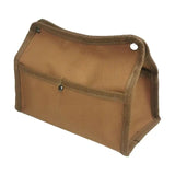 Outdoor Wet Tissue Box Portable Napkin Canvas Paper Towel Wipe Case Bag for Camping Tent Travel Home Hiking Holiday Gift