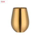 500ML Beer Cup Stainless Steel Cocktail Mugs Milk Drinking Mug Coffee Tumbler Juice Milk Cup Metal Mug For Bar Outdoor Drinkware