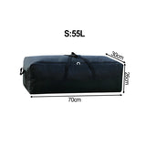 1pc Large Capacity Storage Bag Tent Fold Table Carry Reinforced Handles Internal Waterproof Coating Camping Bags