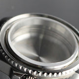 40Mm Stainless Watches Case Sapphire Glass Parts Fit Nh35A Nh36A Movement No Date Window Solid Steel Back Cover
