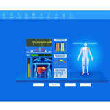 BIOSCAN Resonance Magnetic Quantum Body Analyzer With Testing Probe 52 Reports For Sub-health Test