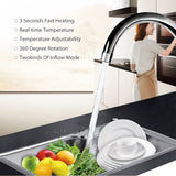 1pc Electric Faucet Instant Heating Electric Heating Water Heater Hot Water Faucet Kitchen Precious Water Hot And Cold Dual Use