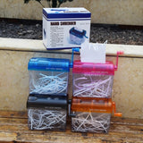 Mini Manual Paper Shredder A6 Office Document Destroyer Receipts Tickets Thick Cardstock Cutting hine 18x15x10.5cm