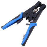 1pc Durable Coax Compression Crimper Tool BNC/RCA/F Crimp Connector RG59/58/6 Cable Wire Cutter Adjustable Crimping Plier
