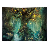 Skeleton living room bedroom tapestry