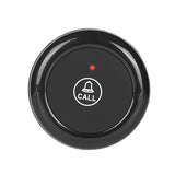 TD032 black circular caller service bell IP55 single/two/three/four key optional