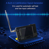 Upgraded TinySA Spectrum Analyzer,MF/HF/VHF 0.1MHZ-350MHZ and UHF Input for 240MHZ-960MHZ,Signal Generator