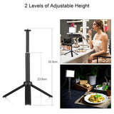 1/2/3Pac 15W LED Set Desktop Video Conference Fill Light Bi-Color CRI95 USB Power Supply for Vlog Live Streaming
