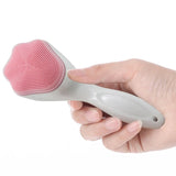 Cute Cat Claw Silicone Face Wash Manual Facial Deep Cleaning Brush Remover Blackhead Pore Exfoliating Tool Home Portable
