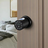 1Set Fingerprint Lock Smart Knob With Keypad For Bedroom Office Interior Door