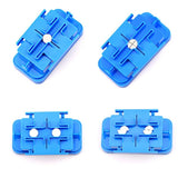 Quarter Cutter Half Box Tablet Crusher Transparent Rectangular Divider Medicine Dispenser Portable