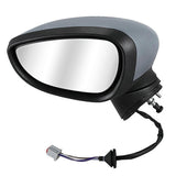 Car Side Door Mirror Assembly for Fiesta Mk7 Mk8 2008-2013 Outside Door Rearview Mirror with Turn Signal Left