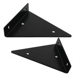 2PCS Triangle Bracket Support Wall Shelves Right Angle Fixed Bearing Shelf Bookshelf Hardware Fitting Furniture Mounted