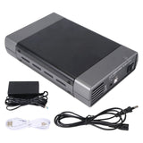 5.25 Inch USB 2.0 SATA External Optical Drive Case Enclosure Box Adapter for Windows XP and PC - EU Plug
