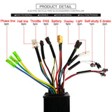 Achieve Enhanced Performance with 243648V 26A 750W Sine Wave Controller and SW900 Display for Ebike Electric Scooter