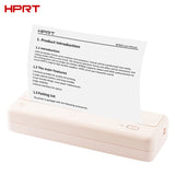 HPRT MT810 A4 Paper Thermal Printing Wireless BT Connect Compatible with iOS and Android Mobile Photo Printer