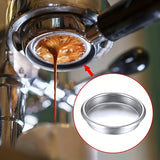 5pcs/set, Coffee Machine Cleaning Kit: Brush, Spoon And 58mm Stainless Steel Blind Filter - Perfect For Espresso Machines