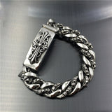 Titanium steel men's bracelet