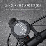 ESLNF Wireless Computer Waterproof Bicycle Odometer Multi Functional LCD Screen Cycg Mountain Bike Speedometer Meter