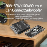 ZK-TB21 2x50W+100W Power Audio Stereo Amplifier Board Bass AMP AUX 2.1 Channel Bluetooth-compatible5.0 Subwoofer Speaker Module
