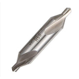 6 PCS HSS Combined Center Drills Bit Set Countersink 60 Degree Angle 5/3/2.5/2/1.5/1 mm