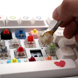 Hot Swap Mechanical Game Keyboard Diy Bt5.0/2.4g/ 3p5p Customized With Knob Kit