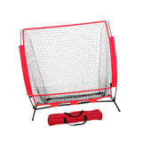 5ftx5ft Portable Bactop Aid Training Baseball Softball Practice Net for Fielding