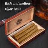 CRUSHER Cedar Wood Humidifier Hygrometer Cigar Humidor Sigaren Box Cigarrate Case