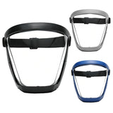 Transparent Full Face Shield Bicycle Helmet Safety Glasses Eye Shield Mask Protective Cover Windproof Face Mask With Filters